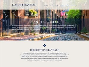 Boston Standard Wealth Management Home Page